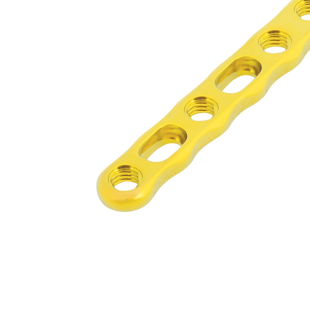 EickLoxx Small Contour 2,2 mm L-plade højre, 9 huller